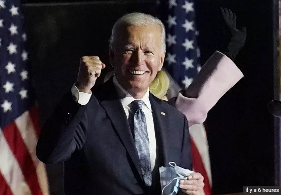JOE BIDEN élu 46ème président des Etats-Unis
