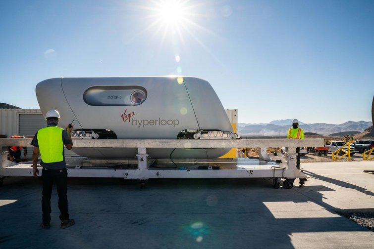 Hyperloop : le train futuriste supersonique vient d'être testé 1 Hyperloop : le train futuriste supersonique vient d’être testé