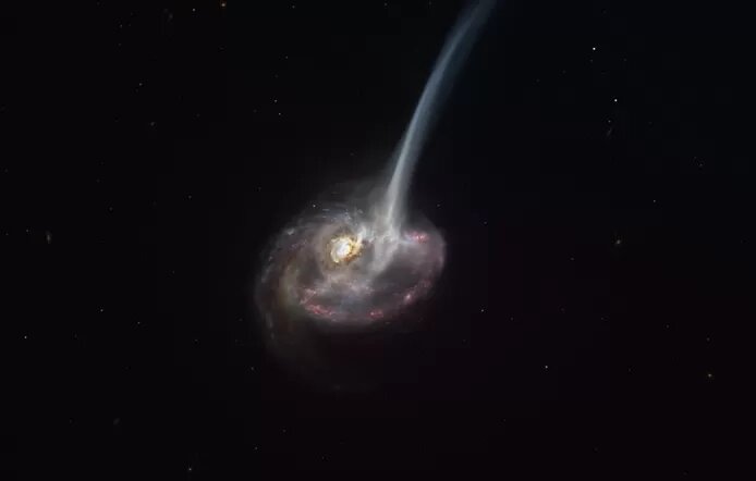 La mort d’une galaxie lointaine observée pour la première fois 1 La mort d’une galaxie lointaine observée pour la première fois