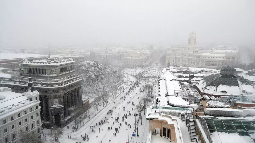 Espagne: après la neige, une vague de froid intense va traverser le pays 1 Espagne: après la neige, une vague de froid intense va traverser le pays