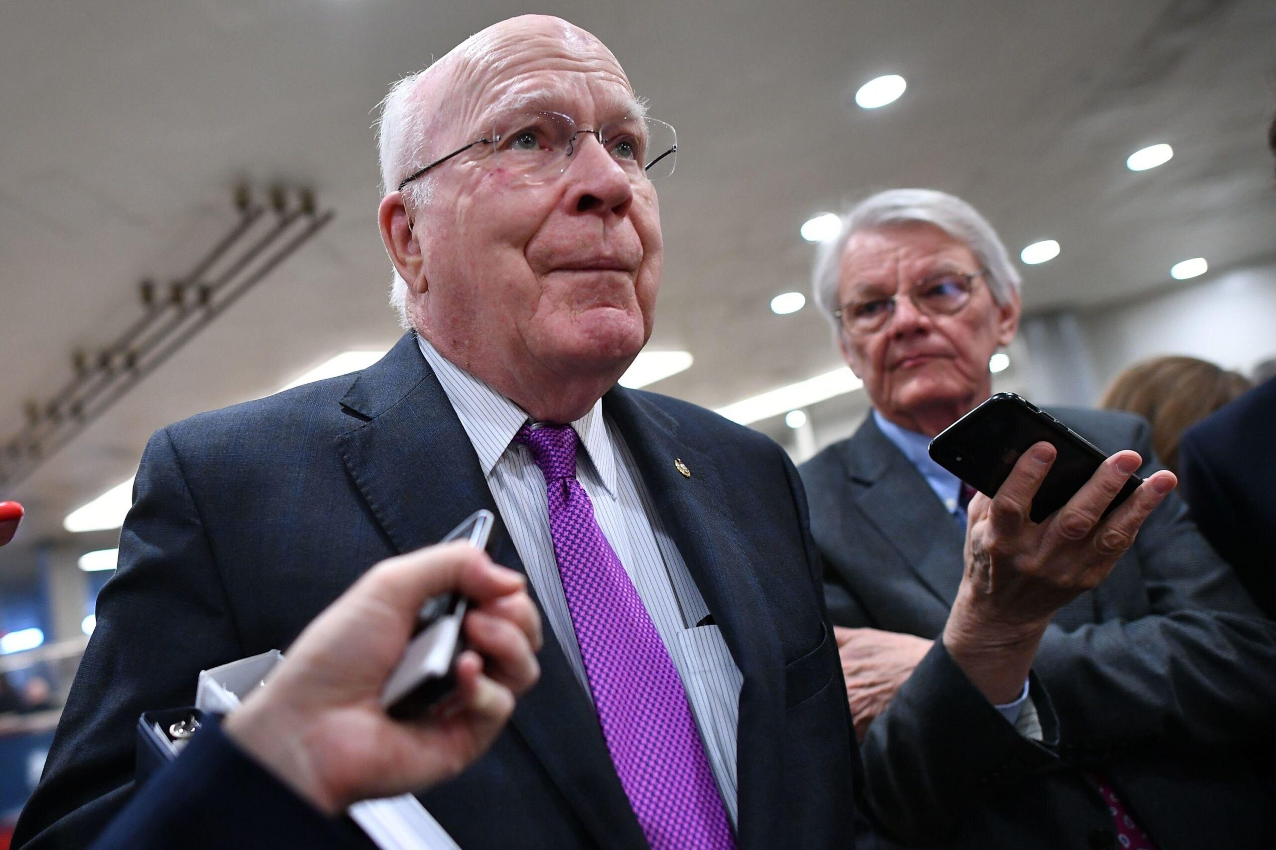 Le sénateur qui va présider le procès Trump brièvement hospitalisé 1 Le sénateur qui va présider le procès Trump brièvement hospitalisé