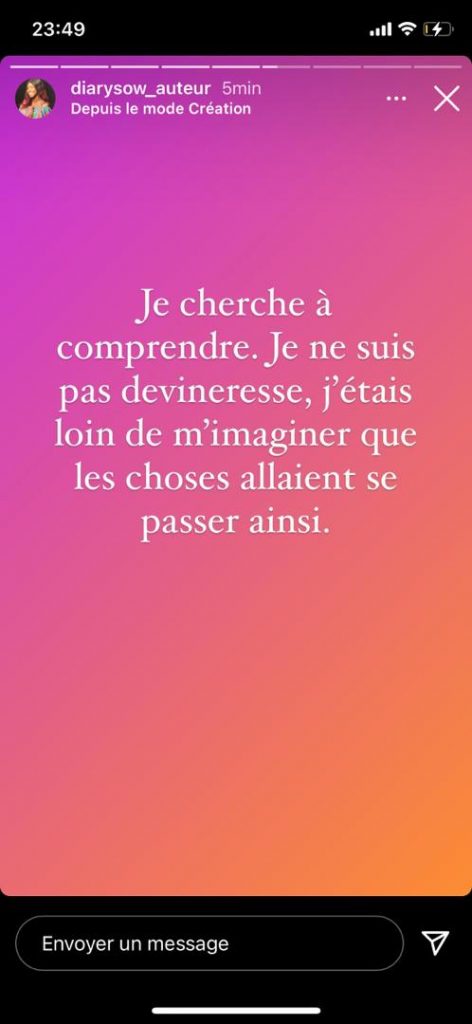 « Mon silence m’a desservie »: Diary Sow s’explique (enfin) mais ne s’excuse pas... 7 Diar 5