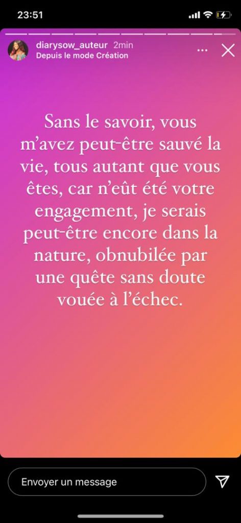 « Mon silence m’a desservie »: Diary Sow s’explique (enfin) mais ne s’excuse pas... 11 Diar 9