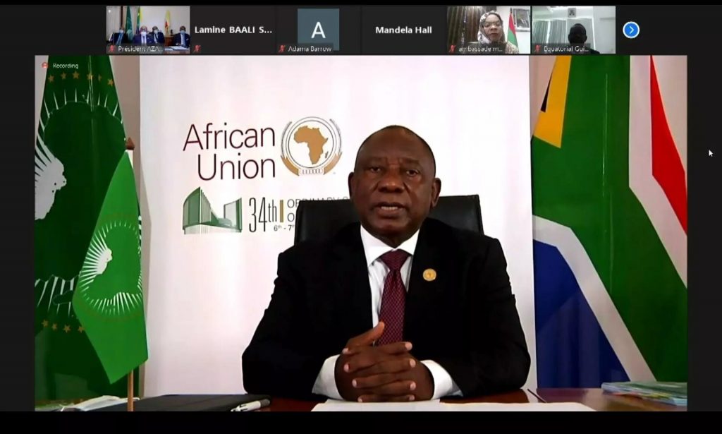 Problèmes techniques et programme «a minima» au sommet de l’Union africaine 2 Ramaphosa