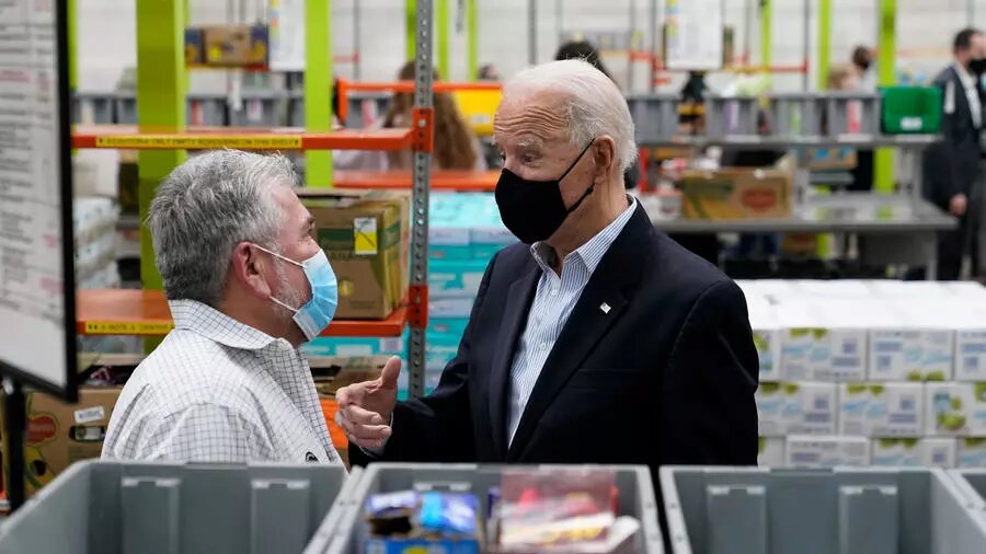Vague de froid au Texas: Biden à Houston face aux attentes des sinistrés 1 Vague de froid au Texas: Biden à Houston face aux attentes des sinistrés