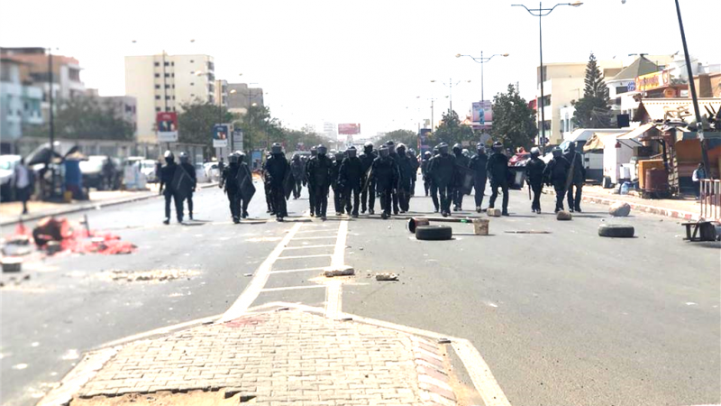 Mermoz, Sacré-Cœur : Une journée sous très haute tension (Images)