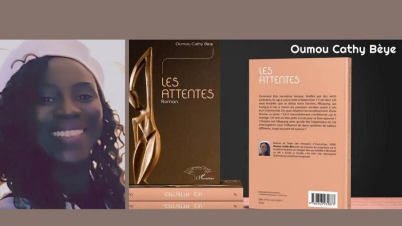 Parution : Après «Dakar des insurgées», Oumou Cathy Bèye revient avec «Les attentes»