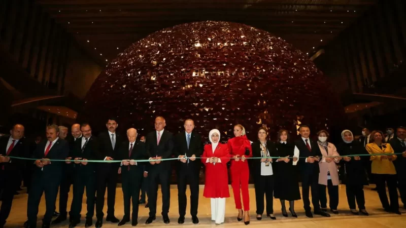 🇹🇷 Turquie: Erdogan inaugure le nouveau centre culturel d’Istanbul, un projet qui fait polémique