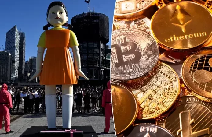 Une cryptomonnaie Squid Game s’effondre