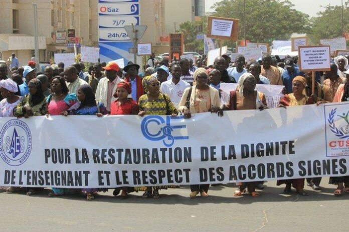 🇸🇳 Crise scolaire au Sénégal : toujours pas d’accord entre le gouvernement et les syndicats 1 🇸🇳 Crise scolaire au Sénégal : toujours pas d’accord entre le gouvernement et les syndicats