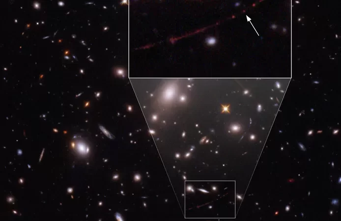 🔭 Le télescope Hubble détecte l’étoile la plus lointaine jamais observée: “On n’y croyait presque pas”