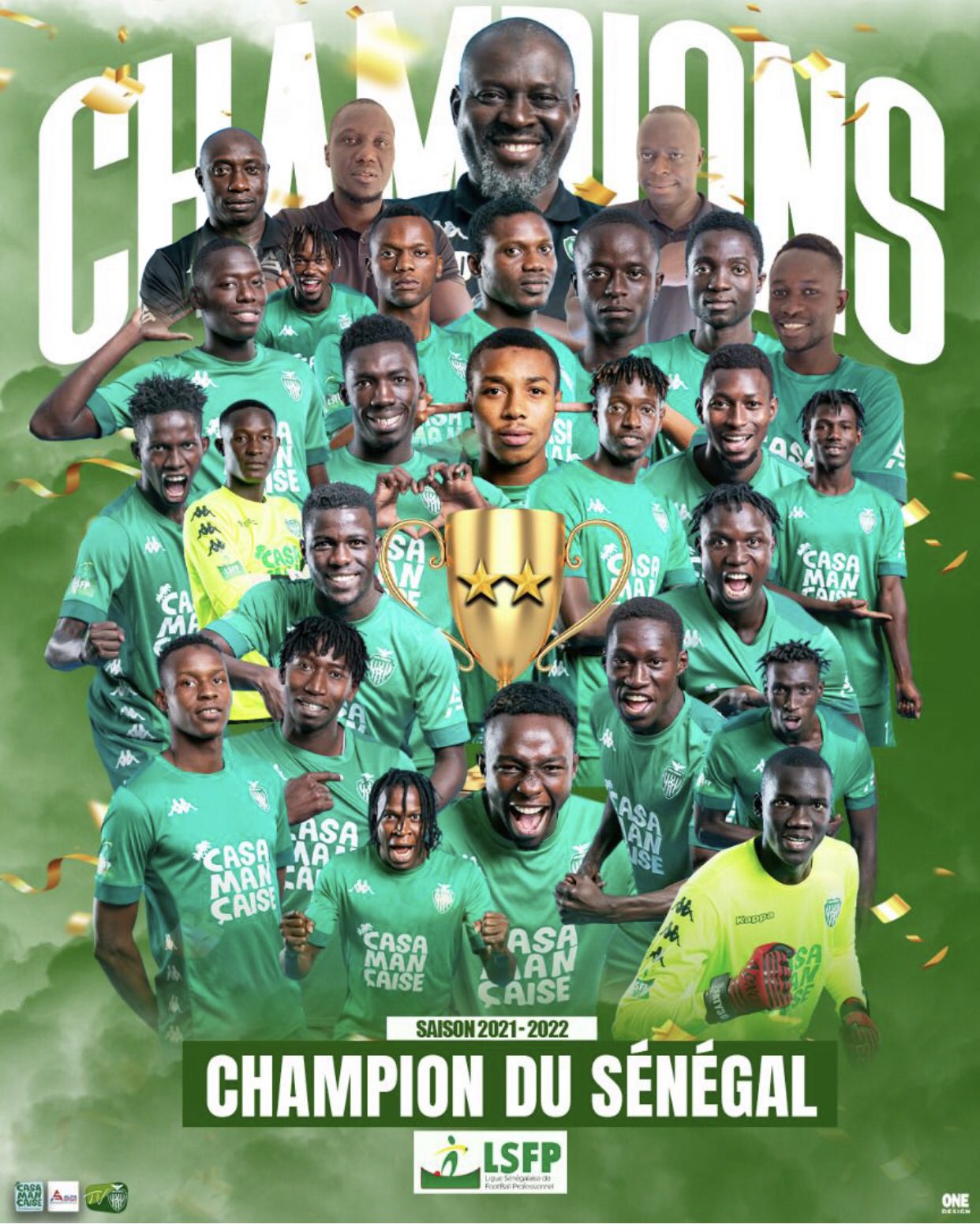 🇸🇳 Le Casa Sport détrône Teungeuth FC et remporte son deuxième titre de champion du Sénégal 1 🇸🇳 Le Casa Sport détrône Teungeuth FC et remporte son deuxième titre de champion du Sénégal