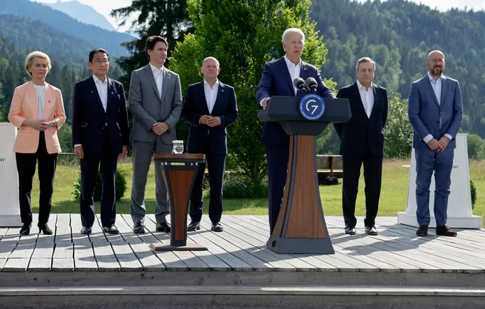 🇺🇸 Biden: “Vladimir Poutine espérait que l’Otan et le G7 se divisent: nous ne le ferons pas” 1 🇺🇸 Biden: “Vladimir Poutine espérait que l’Otan et le G7 se divisent: nous ne le ferons pas”