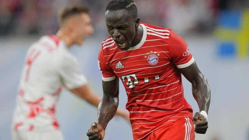 ️⚽️ Supercoupe d’Allemagne: Sadio Mané plante son premier but officiel au Bayern