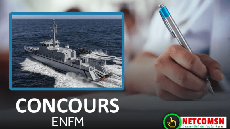 🇸🇳 Concours d’entrée à l’Ecole Nationale de Formation Maritime (ENFM) 2022-2023