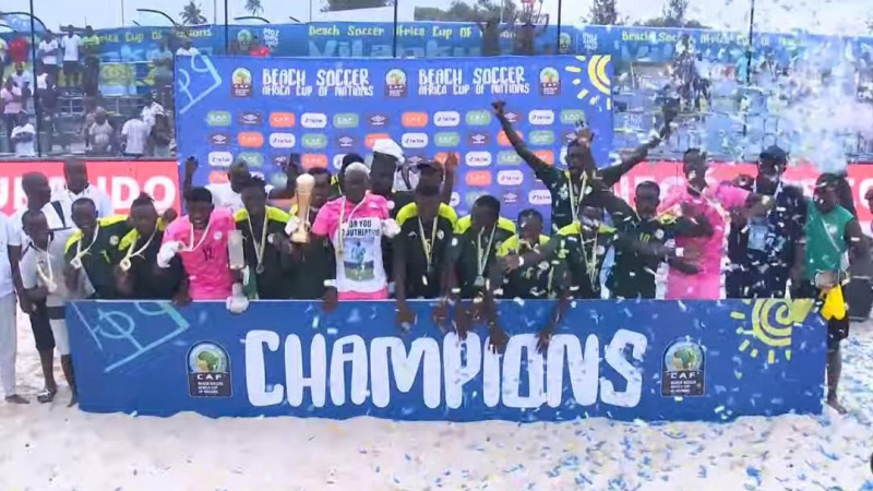 🥅 Beach Soccer : le Sénégal champion d’Afrique pour la 7e fois
