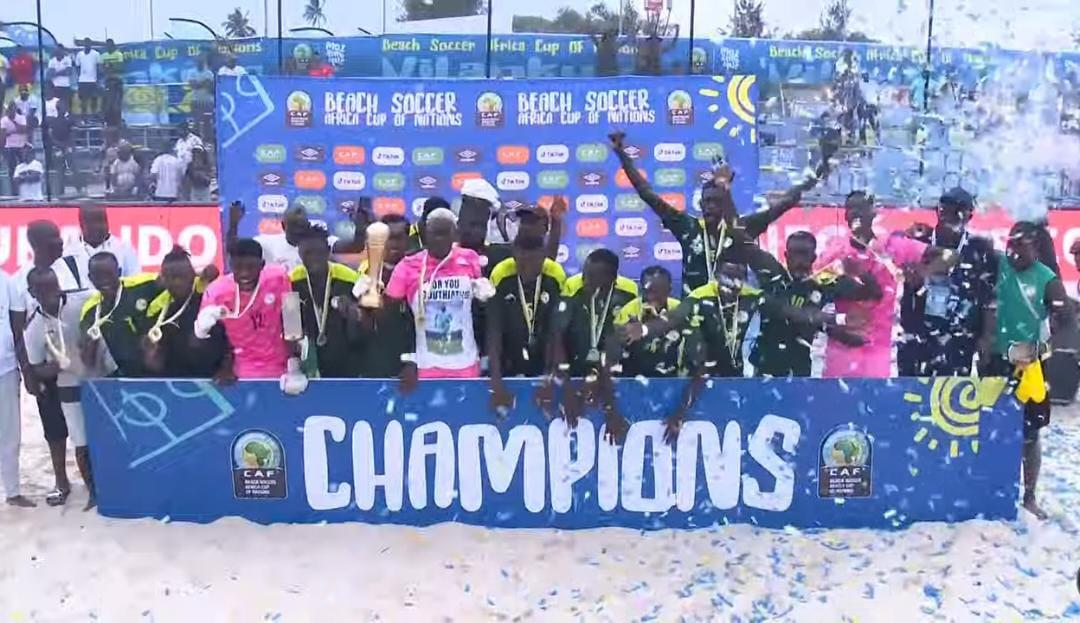 🥅 Beach Soccer : le Sénégal champion d'Afrique pour la 7e fois 1 🥅 Beach Soccer : le Sénégal champion d’Afrique pour la 7e fois