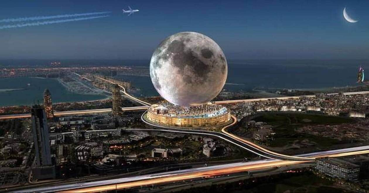 🇦🇪 Bientôt un méga hôtel en forme de Lune à Dubaï ? Voici à quoi ressemble ce projet fou à 5 milliards 1 🇦🇪 Bientôt un méga hôtel en forme de Lune à Dubaï ? Voici à quoi ressemble ce projet fou à 5 milliards