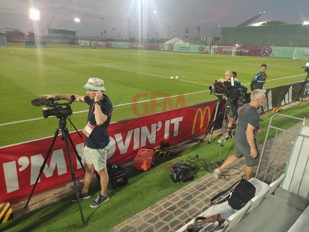 ️⚽️️ CM Qatar 2022 : forte présence de la presse anglaise à la séance des Lions 2 image 479