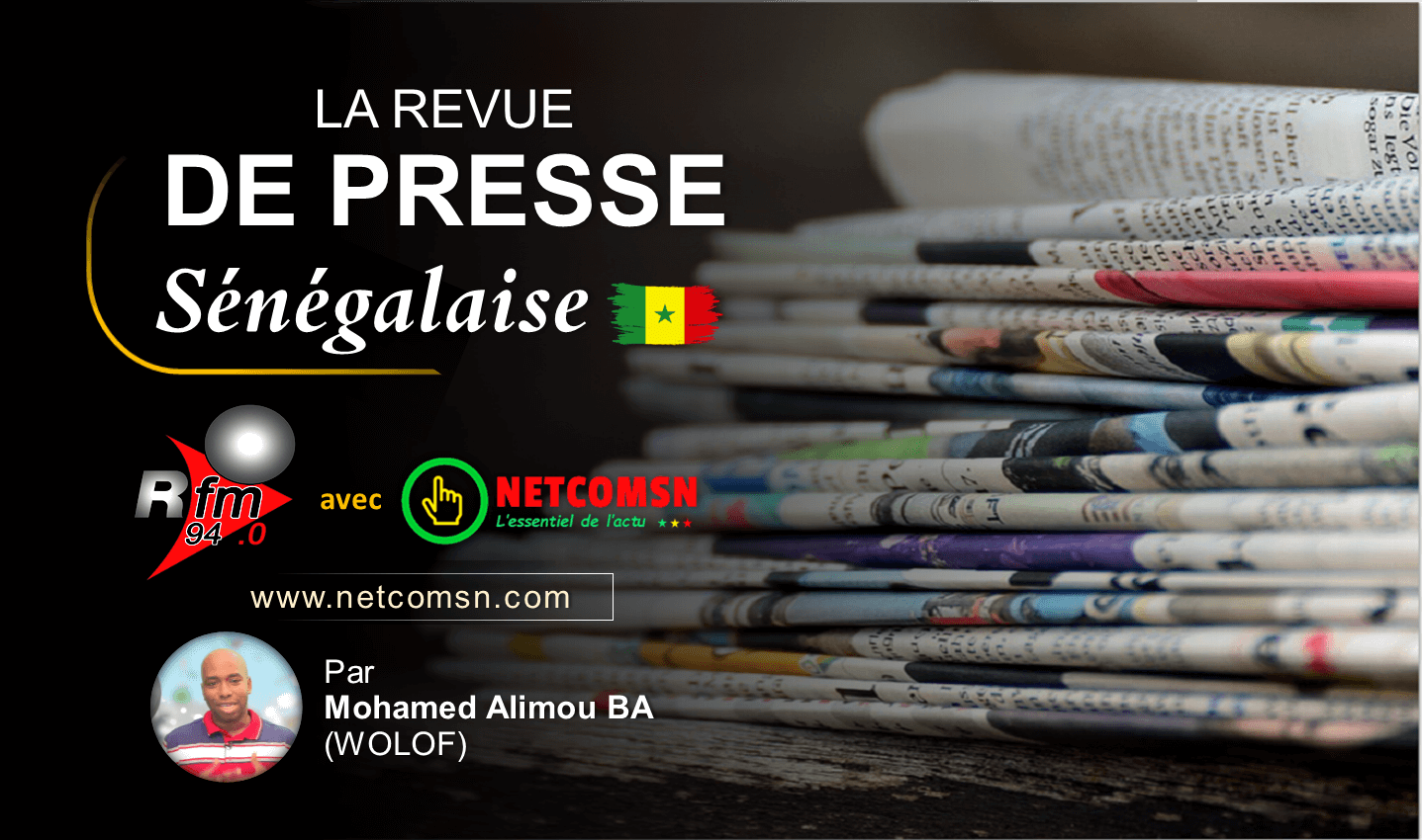 🇸🇳 Revue de presse RFM (Wolof) du samedi 03 Juin 2023 avec Mohamed Alimou BA