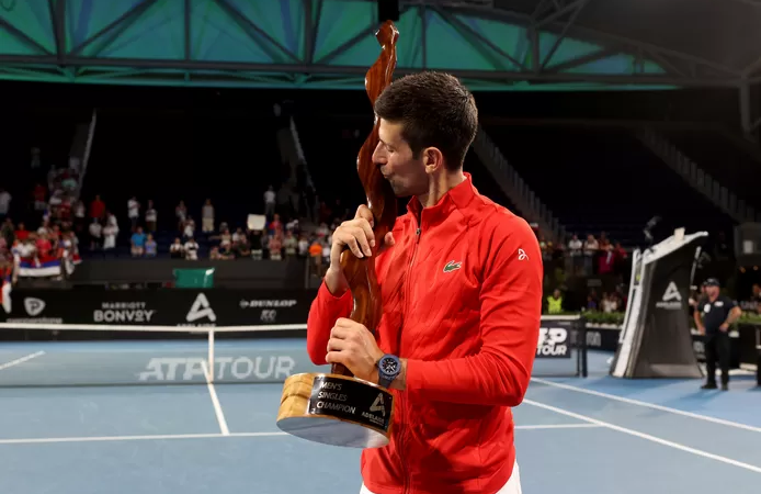 🏓 Novak Djokovic sauve une balle de match face à Sebastian Korda et décroche son 92e titre à Adelaïde