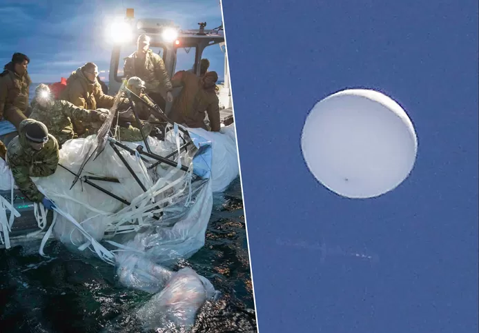 🇺🇸 Selon Washington, le ballon chinois faisait partie d'une flotte espionnant une quarantaine de pays 1 🇺🇸 Selon Washington, le ballon chinois faisait partie d’une flotte espionnant une quarantaine de pays