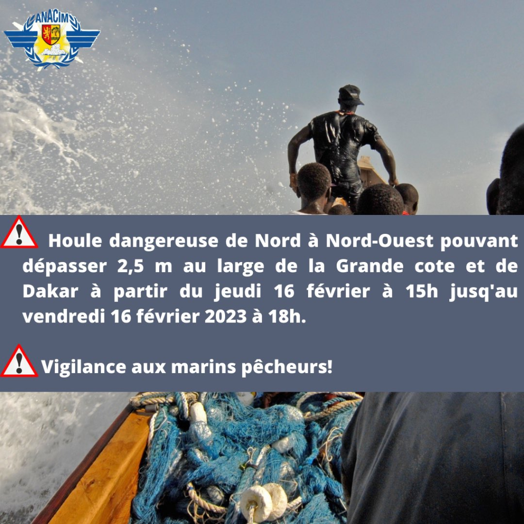 🇸🇳⚠️ Météo : Alerte à une houle dangereuse pouvant dépasser les 2,5 m à Dakar... 3 image 187