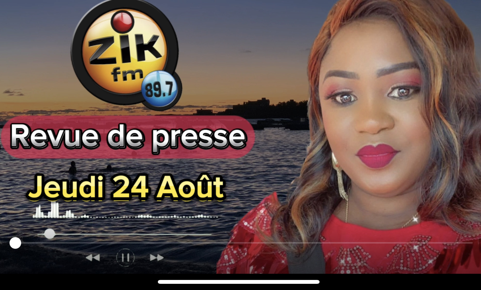 🇸🇳 Revue de presse ZIK FM du Jeudi 24 août Wolof