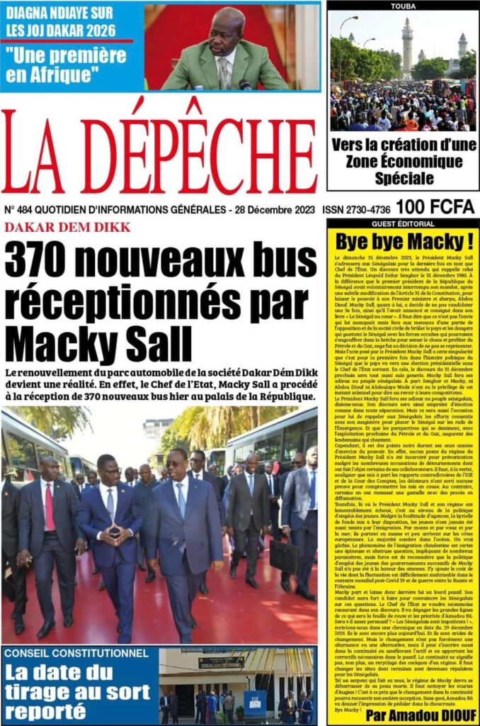 🇸🇳 Les gros titres du jour au Sénégal : Jeudi 28 Décembre 2023 10 FB IMG 1703744617665