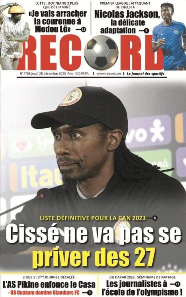 🇸🇳 Les gros titres du jour au Sénégal : Jeudi 28 Décembre 2023 49 FB IMG 1703744635181