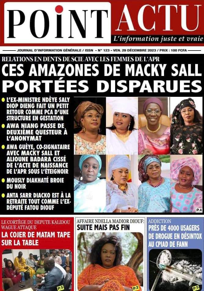 🇸🇳 Les gros titres du jour au Sénégal : Vendredi 29 Décembre 2023 30 FB IMG 1703830847939