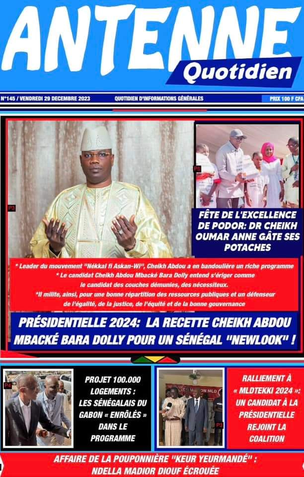 🇸🇳 Les gros titres du jour au Sénégal : Vendredi 29 Décembre 2023 7 FB IMG 1703830879488