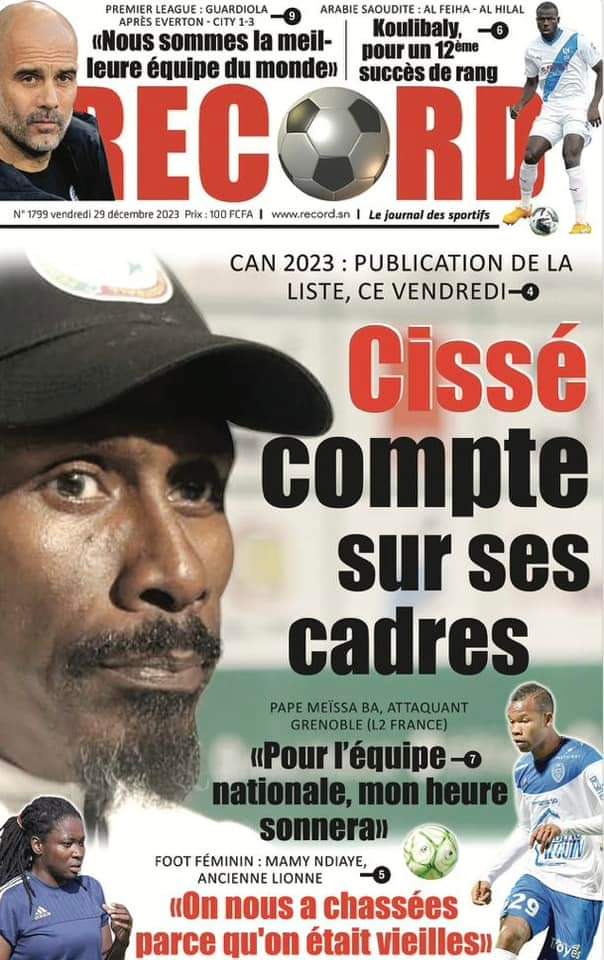 🇸🇳 Les gros titres du jour au Sénégal : Vendredi 29 Décembre 2023 50 FB IMG 1703830888391