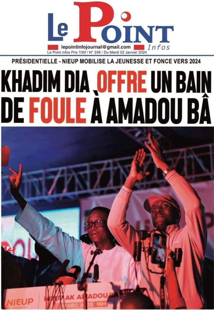 🇸🇳 Les gros titres du jour au Sénégal : Mardi 02 Janvier 2024 18 FB IMG 1704177026984