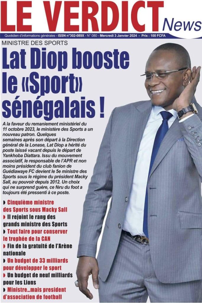 🇸🇳 Les gros titres du jour au Sénégal : Mercredi 03 Janvier 2024 15 FB IMG 1704263839447 1
