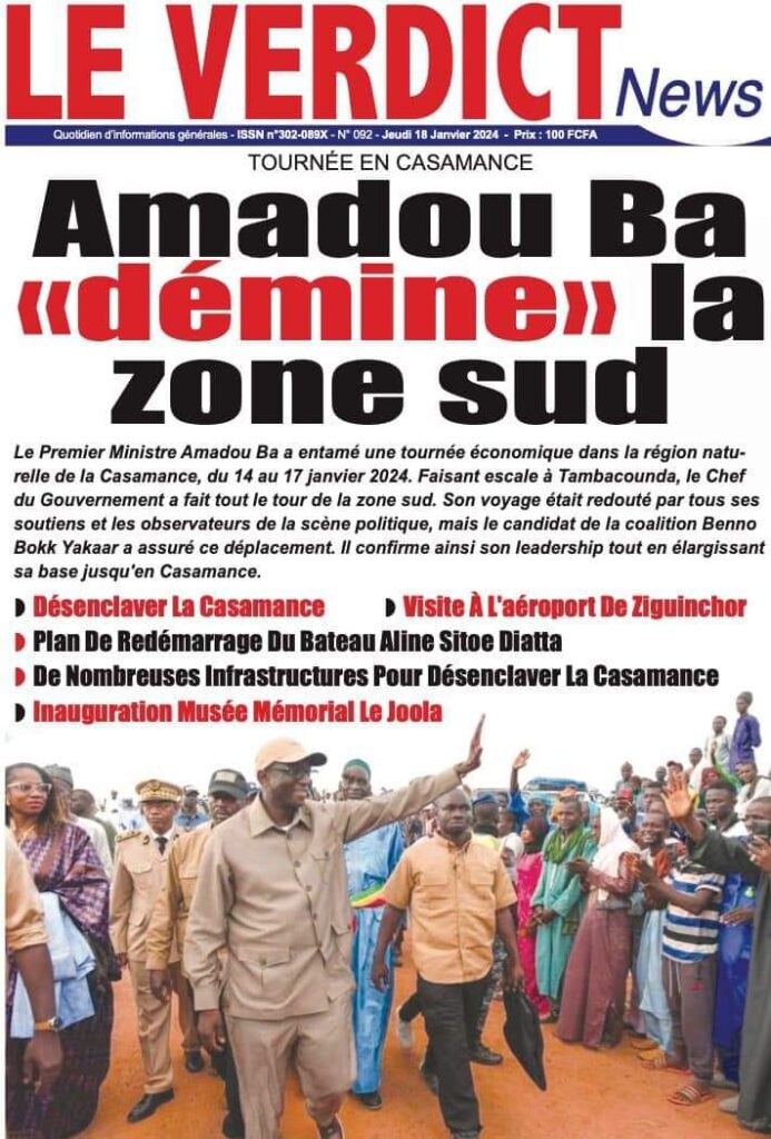 🇸🇳 Les gros titres du jour au Sénégal : Jeudi 18 Janvier 2024 18 FB IMG 1705567319723