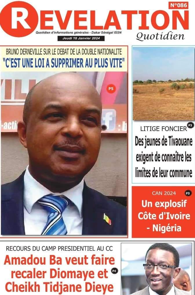 🇸🇳 Les gros titres du jour au Sénégal : Jeudi 18 Janvier 2024 7 FB IMG 1705567336866