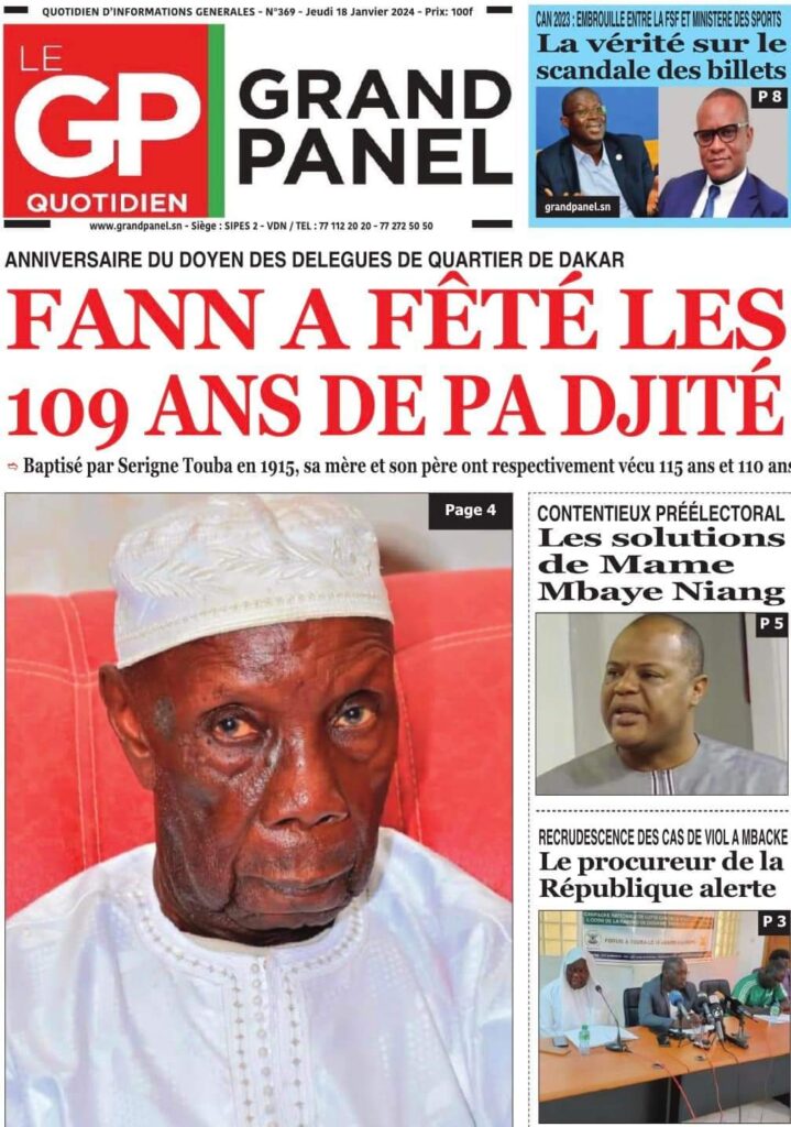 🇸🇳 Les gros titres du jour au Sénégal : Jeudi 18 Janvier 2024 4 FB IMG 1705567341788
