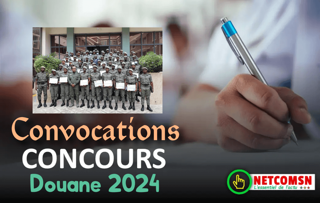 🇸🇳 Comment consulter votre convocation au concours de douane sénégalaise 2024 en deux clics ? 1 🇸🇳 Comment consulter votre convocation au concours de douane sénégalaise 2024 en deux clics ?