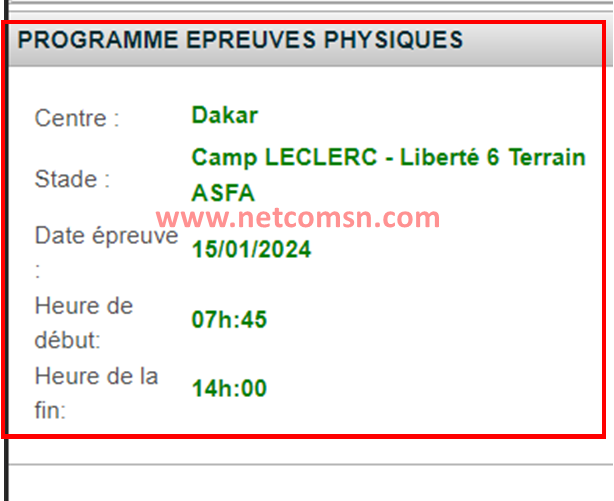 🇸🇳 Comment consulter votre convocation au concours de douane sénégalaise 2024 en deux clics ? 3 douane 24 4 netcomsn