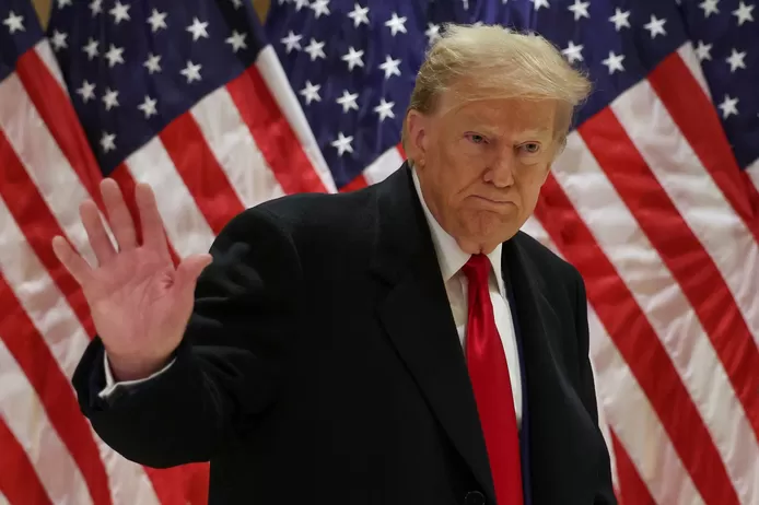🇺🇸 Donald Trump assure qu'il est "injuste" que son procès soit organisé "en pleine élection” 1 🇺🇸 Donald Trump assure qu’il est « injuste » que son procès soit organisé « en pleine élection”