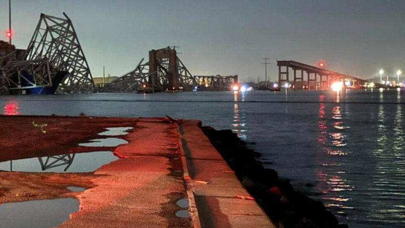 🇺🇸 États-Unis: un pont de Baltimore s’effondre après avoir été percuté par un navire
