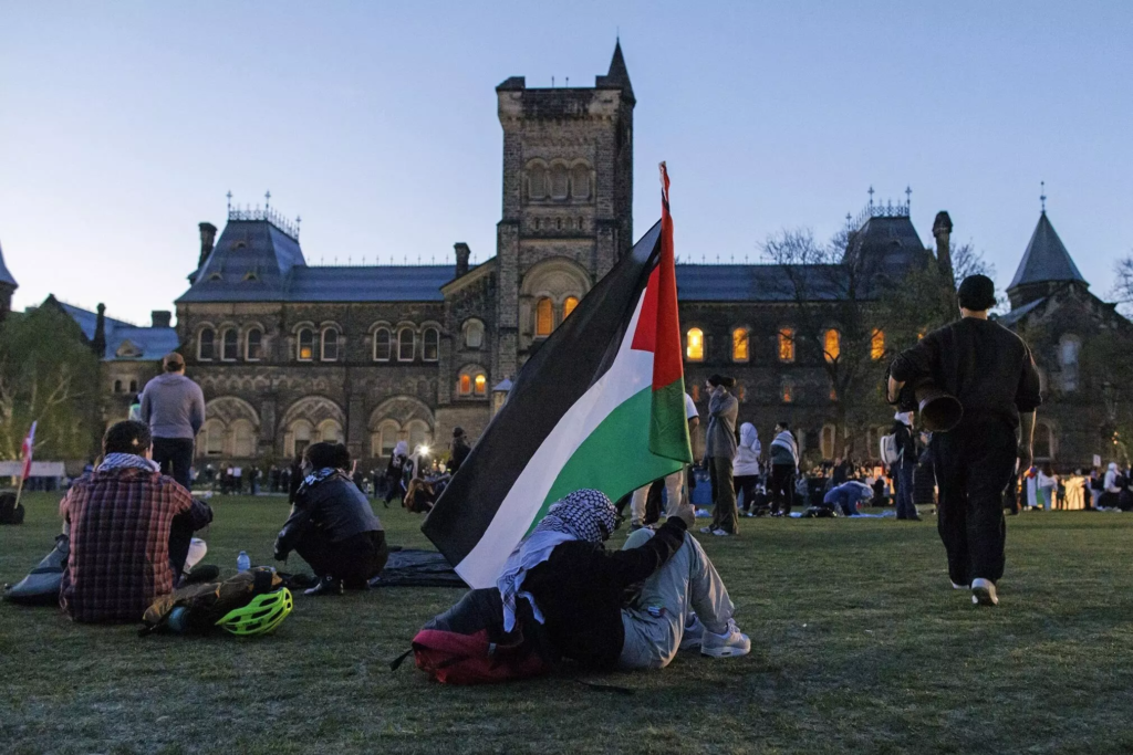 🌎 Le mouvement étudiant contre la guerre à Gaza se prolonge aux États-Unis et s'étend au Canada 2 image 23