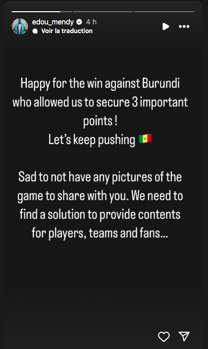 ️⚽️ Edouard Mendy critique la communication de la FSF après la victoire contre le Burundi 2 image 66