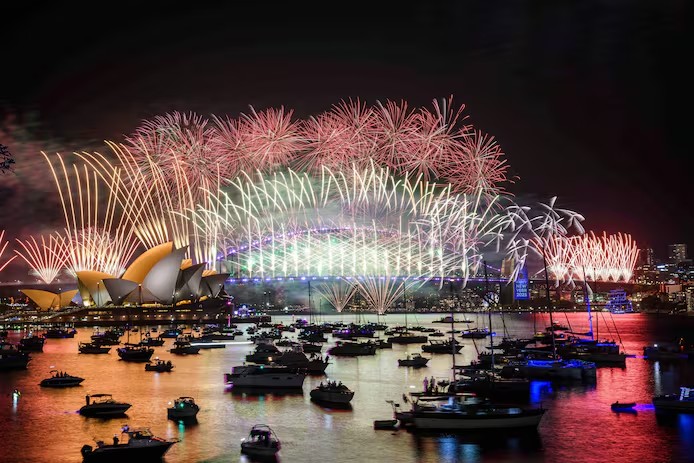 🎇 Le monde bascule petit à petit vers 2025: les plus belles images des célébrations 15 1735678049811518915774231639702