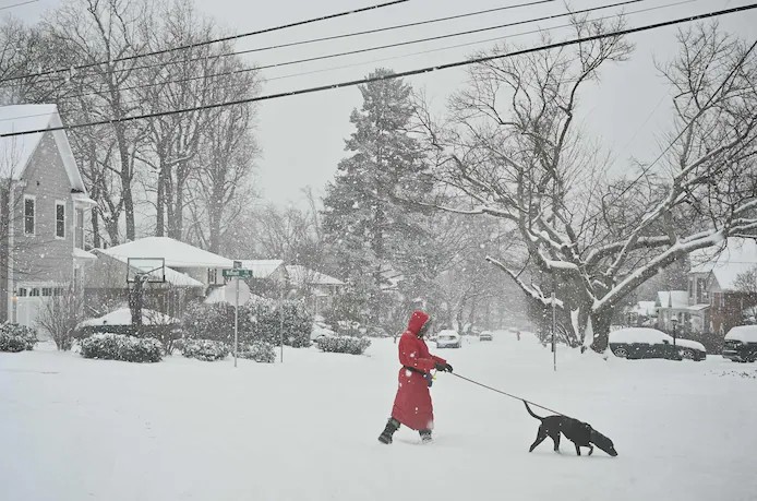 🇺🇸 La tempête hivernale aux États-Unis a fait cinq morts 1 🇺🇸 La tempête hivernale aux États-Unis a fait cinq morts