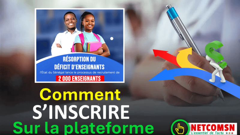 🇸🇳 Comment s’inscrire au recrutement des 2 000 enseignants sur la plateforme Mirador du Ministère de l’Éducation Nationale