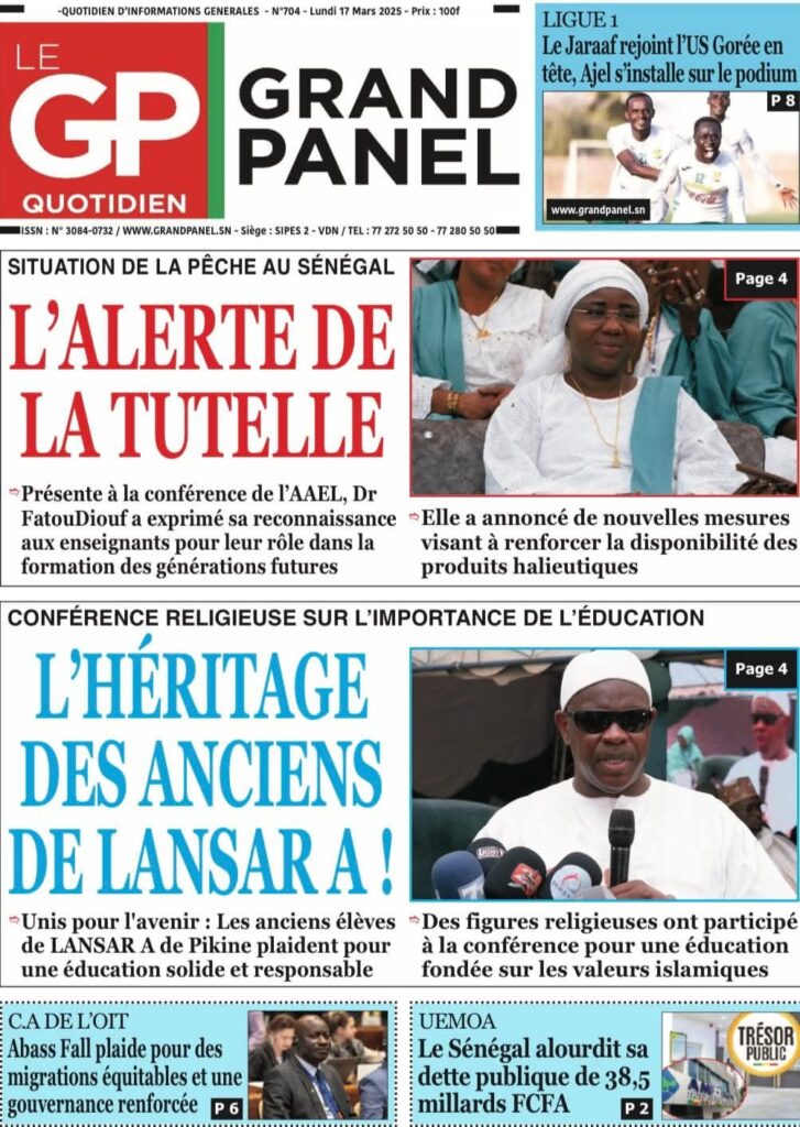 🇸🇳 Les gros titres du jour au Sénégal : Lundi 17 Mars 2025 4 FB IMG 1742189674980
