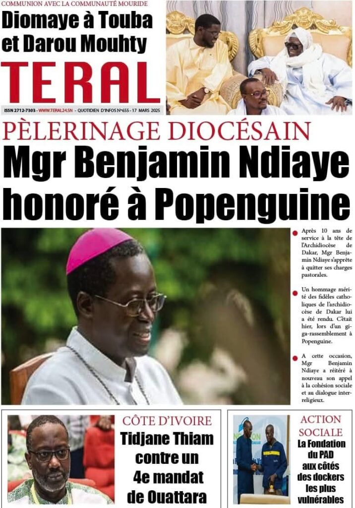 🇸🇳 Les gros titres du jour au Sénégal : Lundi 17 Mars 2025 15 FB IMG 1742189697285
