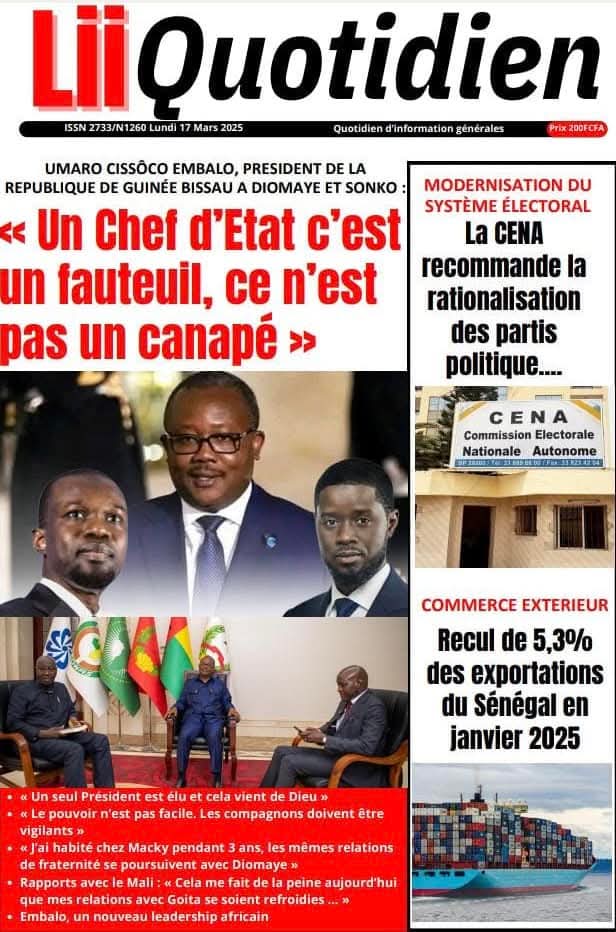 🇸🇳 Les gros titres du jour au Sénégal : Lundi 17 Mars 2025 20 FB IMG 1742189709145